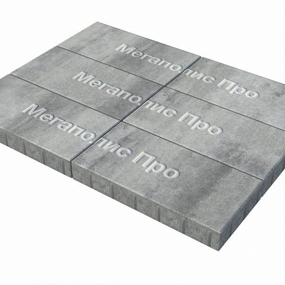 Тротуарная плитка Выбор Прямоугольник Б.5.П.10 600х300х100 мм Искусственный камень Шунгит фото 3
