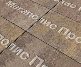 Тротуарная плитка Выбор Прямоугольник Б.5.П.8 600х300х80 мм Искусственный камень Плитняк