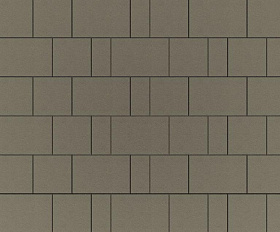 Тротуарная плитка Фабрика Готика Новый Город 240х160х60, 160х160х60, 80х160х60 мм. PROFI Светло-серый на сером цементе ч/п