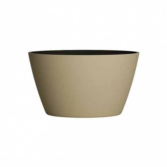 Кашпо Concretika Боул D80H45 Имбирный 1019 фото 2
