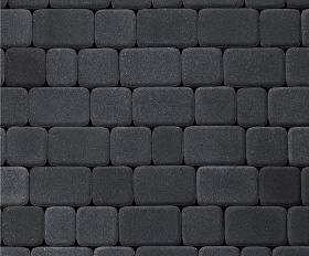 Тротуарная плитка 342 механический завод Классика 60 мм Черный
