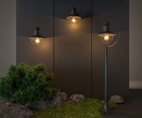 Уличный светильник Elektrostandard Talli F IP44 GL 3002F черный