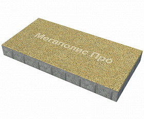 Тротуарная плита Фабрика Готика 800х400х80 мм Голд 4