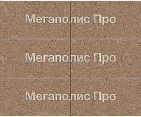 Тротуарная плита Фабрика Готика 600x300x80 мм Сильвер 16