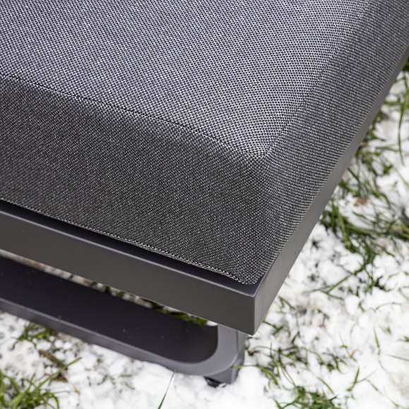 Лаунж-зона Adrian Royal Family с угловым диваном из алюминия фото 6