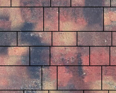 Тротуарная плитка Artstein Инсбрук Тироль 60 мм Color Mix Оригон