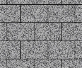 Тротуарная плитка Выбор Прямоугольник Б.1.П.8 300х200х80 мм Гранит Серый с черным