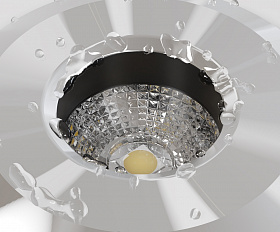 Встраиваемый светильник Flash Maytoni O044DL-L1S3K3 цвет Серебро