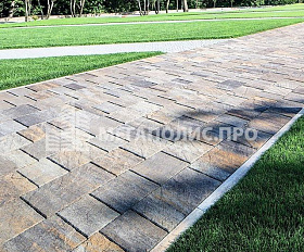 Тротуарная плитка Выбор Антара Искусственный камень Б.1.АН.6 60 мм. Базальт