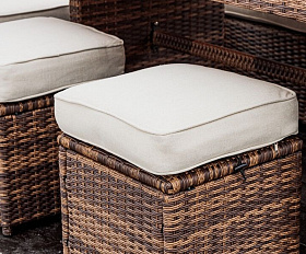 Комплект мебели Zorro Royal Family из искусственного ротанга, цвет коричневый