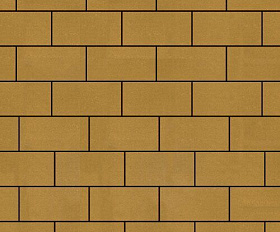 Тротуарная плитка Steinrus Прямоугольник Лайн 200х100х60 мм Желтый