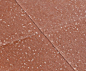 Тротуарная плитка 342 Механический завод Квадрат 500х500х40 мм дробеструйная с мраморной крошкой цвет Красный