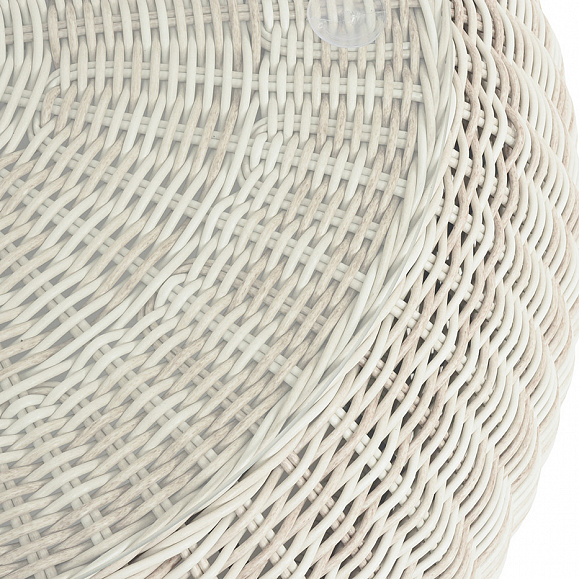 Барселона журнальный столик из искусственного ротанга, цвет бежевый фото 5