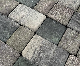 Тротуарная плитка Нобетек Новая Классика 1НКЛ5Ф Колормикс №3 Малахит