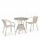 Комплект плетеной мебели T705ANT/Y137C-W85 2Pcs Latte