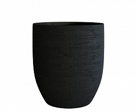 Кашпо Concretika Vase3 D30 H32 Erosia Black