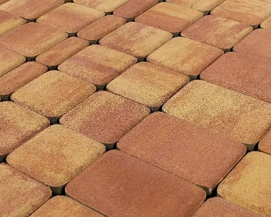 Тротуарная плитка Braer Классико ColorMix 60 мм Рассвет