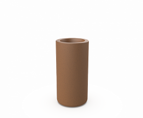 Кашпо Berkano Smoov Planter Cylinder DB Brown Granite
