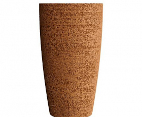 Кашпо Concretika Conus D40 H80 Erosia Ochre