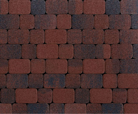 Тротуарная плитка Выбор Классико Листопад Б.1.КО.6 М Гранит 60 мм Клинкер