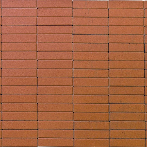 Тротуарная плитка Braer Прямоугольник 200х50х60 мм Оранжевый фото 3