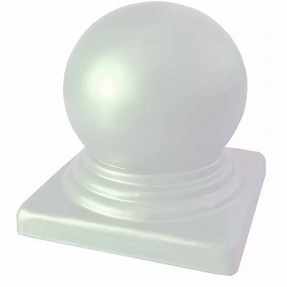 Крышка сфера Террапол 2400х69х35 мм (металлическая), цвет Жемчуг фото 1