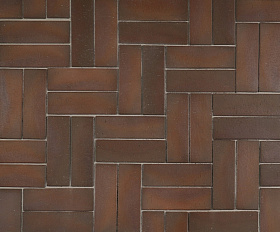 Клинкерная брусчатка ЛСР Милан бордо Лонг 250х80х50 мм, тёмно-красный