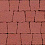 Тротуарная плитка Выбор Антик Б.3.А.6 60мм Красный