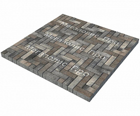 Тротуарная плитка Выбор Паркет Б.4.П.6 Листопад Старый замок