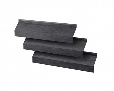 Ламель жалюзи Металлопрофиль Blackout PrintArt GreyOak (серый дуб)