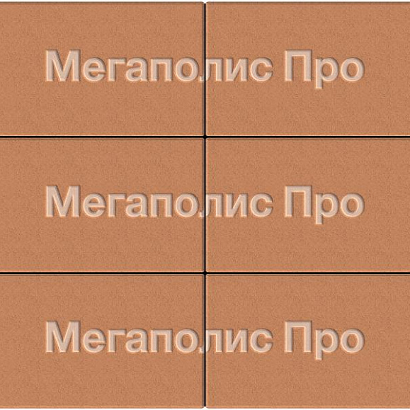 Тротуарная плитка Выбор Прямоугольник Б.5.П.10 600х300х100 мм Стандарт Оранжевый фото 4