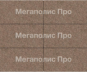Тротуарная плита Фабрика Готика 600x300x80 мм Голд 16