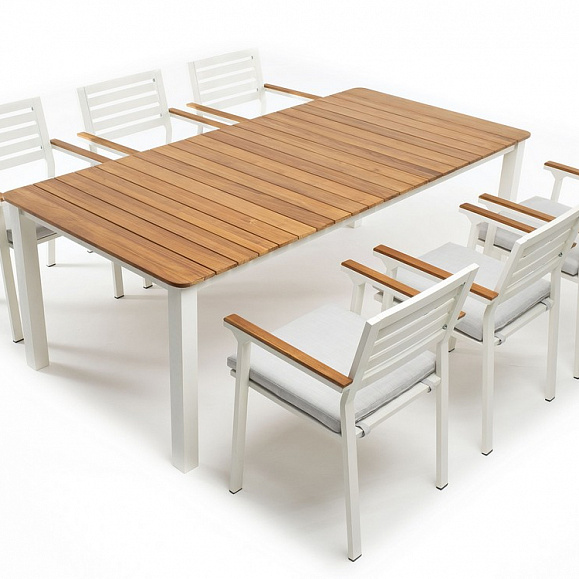 Стул из алюминия CONCORDE белый Joygarden фото 2