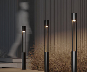 Ландшафтный светильник Mill Maytoni O427FL-L12GF3K цвет Графит