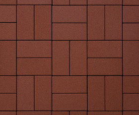 Брусчатка Выбор Прямоугольник 2.П.8 80 мм. Красный