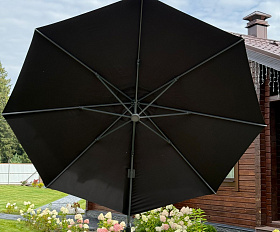 Зонт Sky Black Royal Family круглый в комплекте с утяжелителями