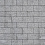Тротуарная плитка Steinrus Прямоугольник Лайн 200х100х60 мм Серый Бассировка