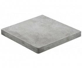 Клинкерная угловая ступень прямоугольная рядовая Loftstufe Stroeher Keraplatte Aera T 705 beton, 340х340х35х11 мм