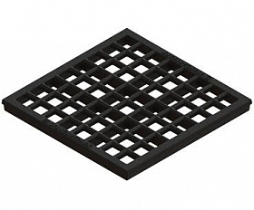 Решетка водоприемная Basic РВ-28.28 ячеистая чугунная