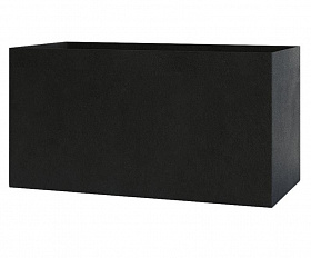 Кашпо Concretika Balcony 40x15x15 Nero