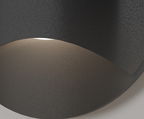 Встраиваемый светильник Biscotti Maytoni O035-L3B3K цвет Черный