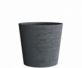 Кашпо Concretika Crater D30 H24 Erosia Gray