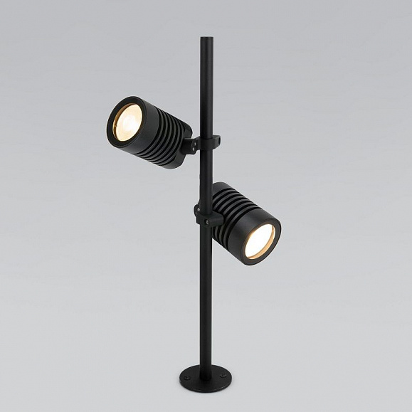 Уличный светильник Elektrostandard Landscape/2 041 FL LED черный фото 3