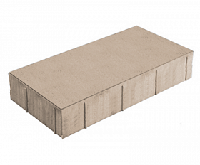 Тротуарная плитка Нобетек Широкоформатная 5П8ф 600x300x80 песочная