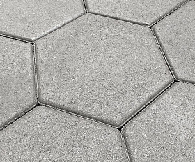 Тротуарная плитка Koldiz Шестигранник 60 мм Стандарт Серый
