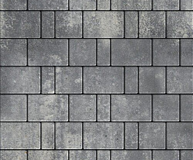 Тротуарная плитка Steinrus Bergamo 40 мм Colormix Актау