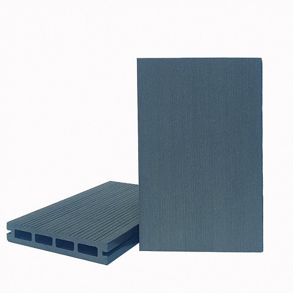 Террасная доска Террапол Смарт Пустотелая с пазом 4000 или 3000х130х22 мм, цвет Слива фото 1