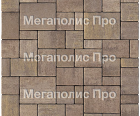 Тротуарная плитка Выбор Мюнхен Б.2. Фсм.6 60 мм Искусственный камень Плитняк
