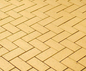 Тротуарная клинкерная брусчатка ЛСР Барселона 200х100х50 мм, соломенный