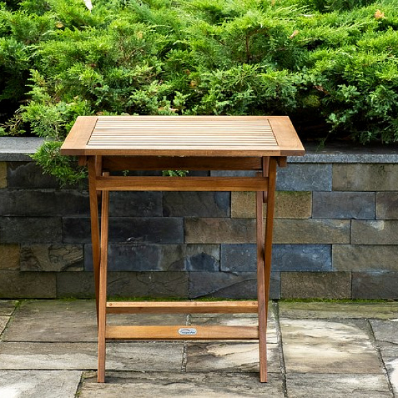 Кофейный стол из акации КАРО 50 см складной Joygarden фото 4